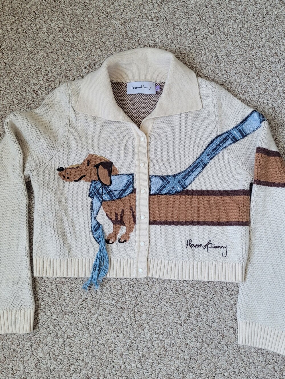 Anthropologie House Of Sunny London Walk In Park Tripper Cardigan - Picture 7 of 11